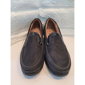 Swissies womens slip on leather Wedge  Comfort Loafers size EU 37 U.S 6.5